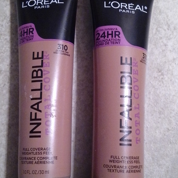 L'Oreal foundation 2Pack